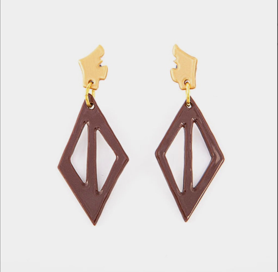 Pendientes Chocolate